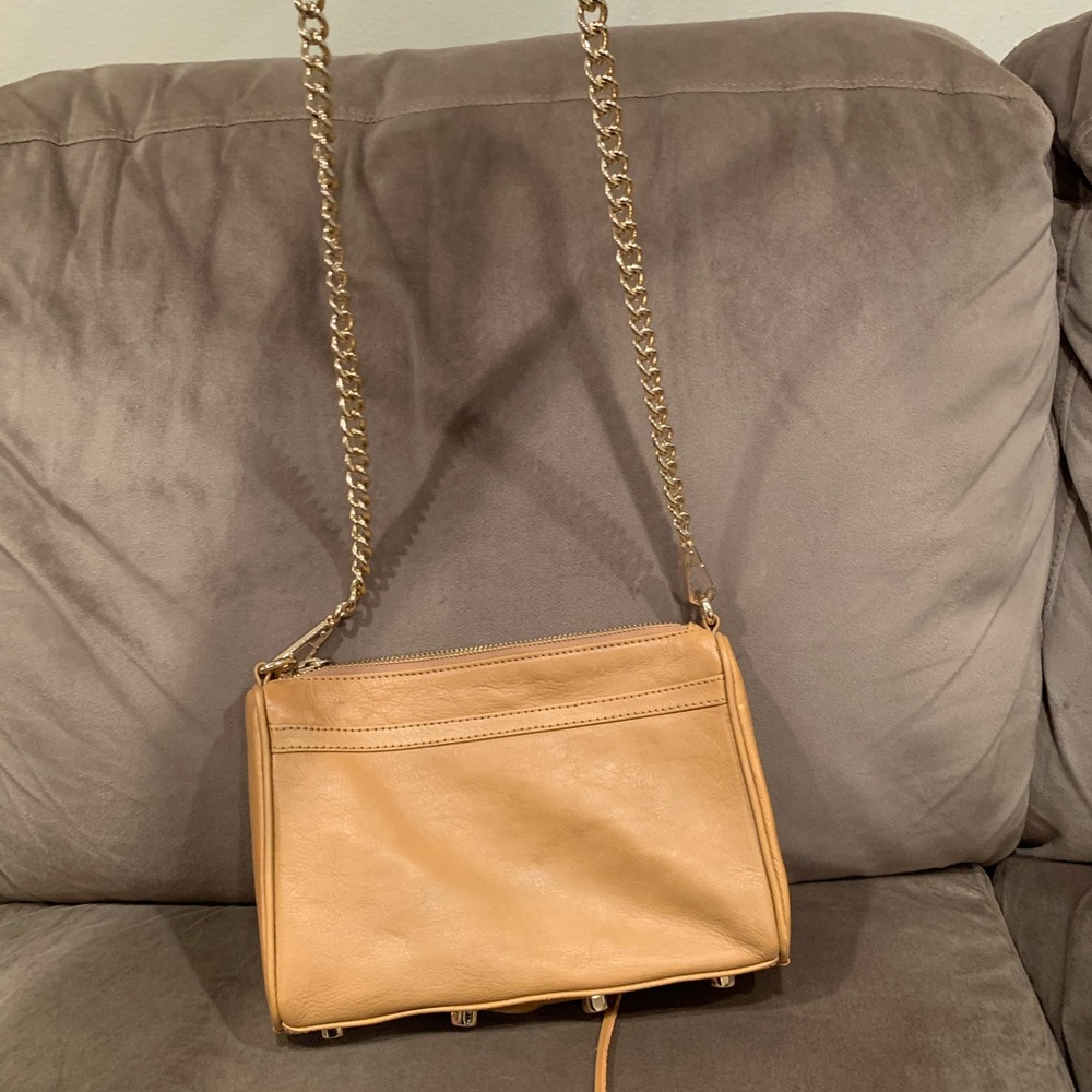 Rebecca Minkoff Mini M.A.C. tan crossbody bag - Picture 2 of 7